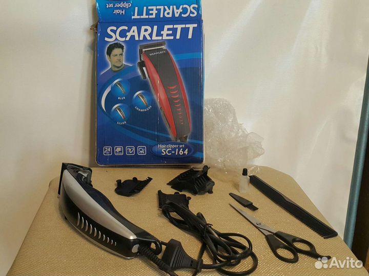 Ретро Машинка для стрижки scarlett