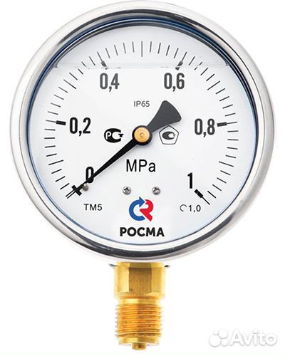 Манометр радиальный Росма тм-520Р.00 (0-2.5мпа) M2