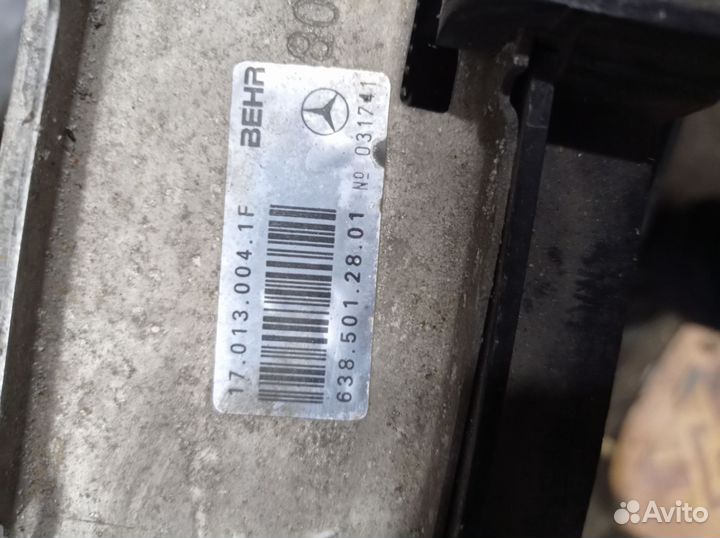 Радиатор охлаждения Мерседес Вито 638