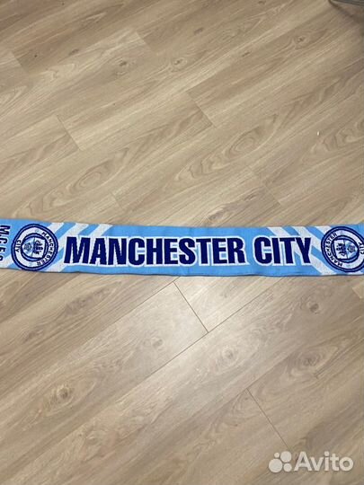Шарф футбольный Манчестер Сити
