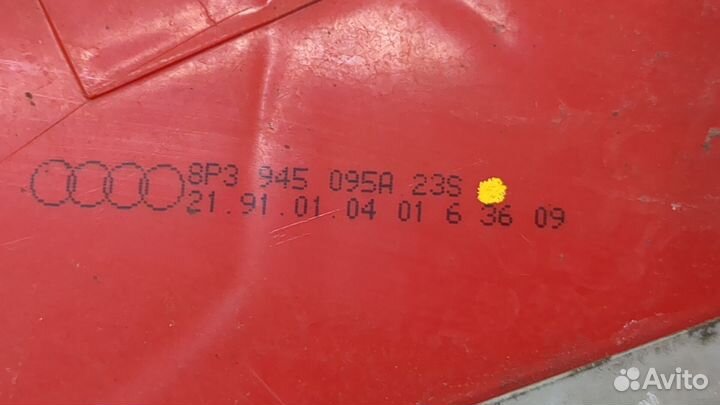 Фонарь (задний) Audi A3 (8PA), 2009