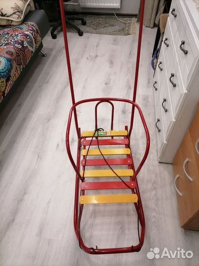 Детские санки новые