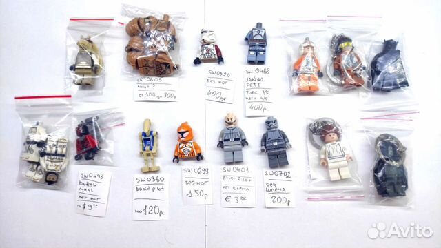 Lego Star Wars минифигурки. Оригинал объявление продам
