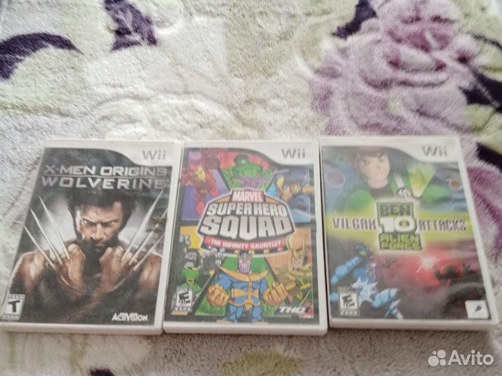 Компьютерные игры диски для Nintendo Wii