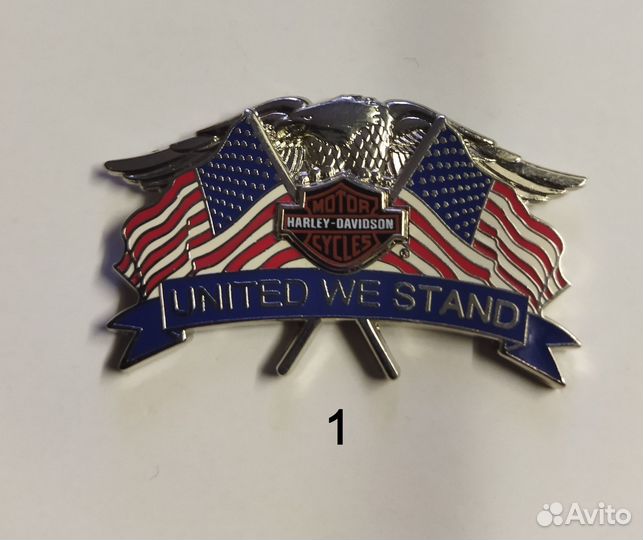 Байкерские значки