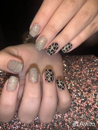 Наращивание ногтей, маникюр, педикюр