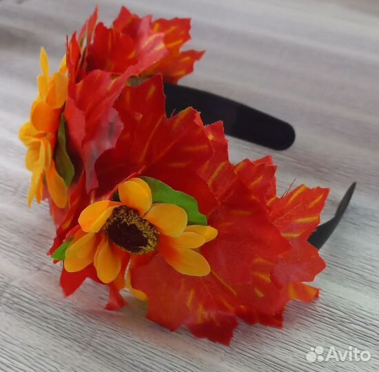 Ободок осенний карнавальный