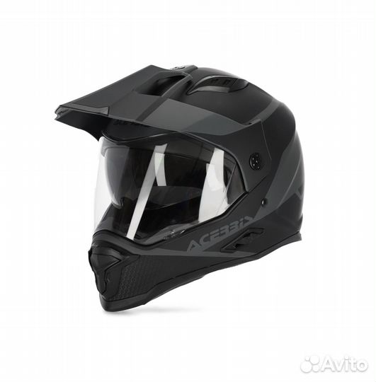 Мотошлем Acerbis reactive graffix Black 2023