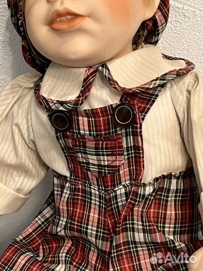 Кукла фарфоровая большая