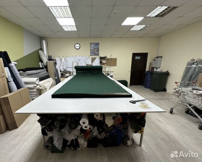 Швейный цех, пошив одежды, печать, логотип