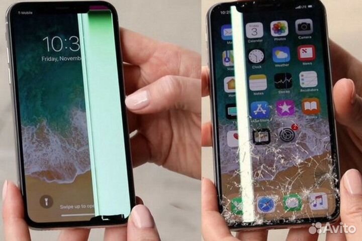 Ремонт iPhone/Samsung, замена дисплея/аккумулятора