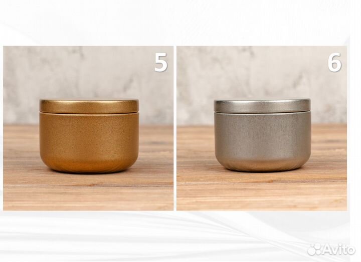 Алюминиевая тара для свечей