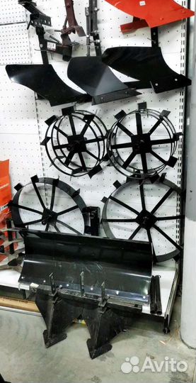 Плуг, грунтозацеп, окучник, фреза гусиная лапка