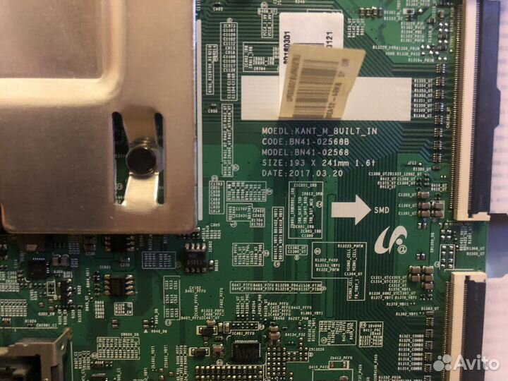 Материнская плата телевизора Samsung BN41-02568B