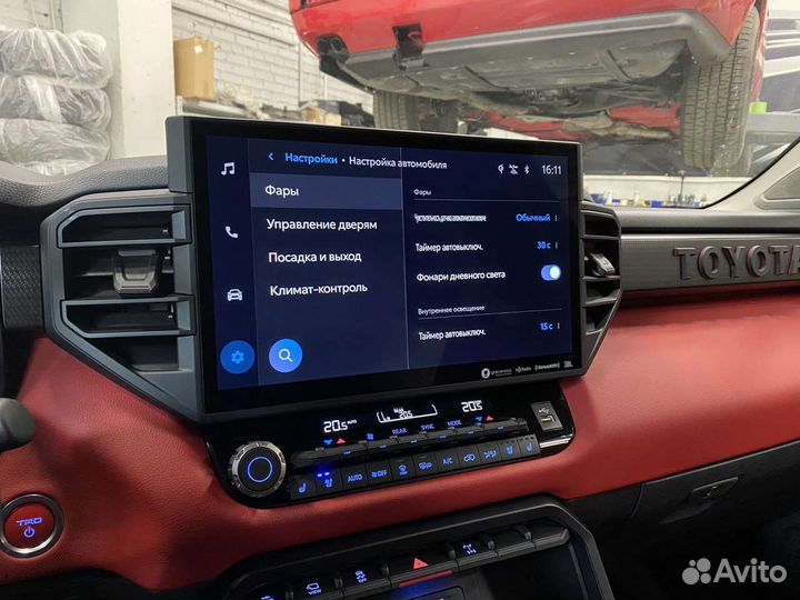 Русификация Toyota Sequoia 2022-2023 USA