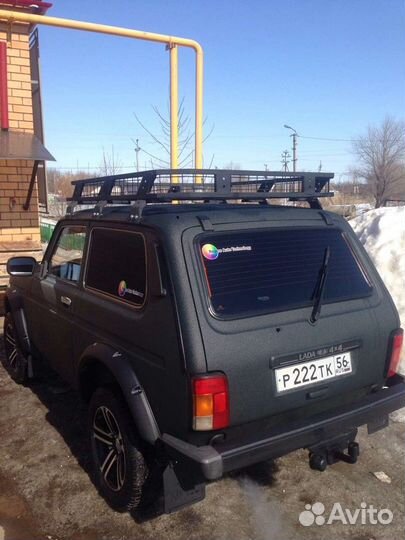 Экспедиционный багажник на крышу Нива 2121