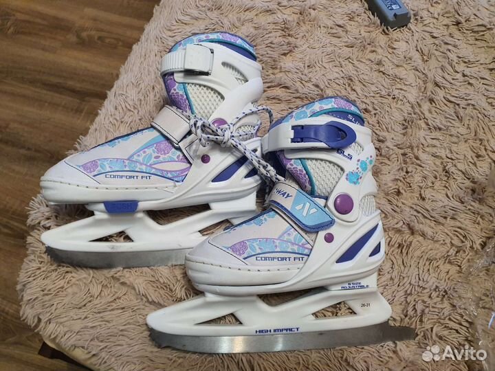 Коньки детские раздвижные