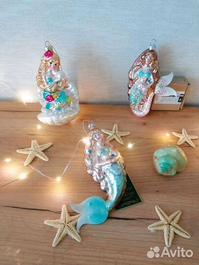 Елочная игрушка Русалочка
