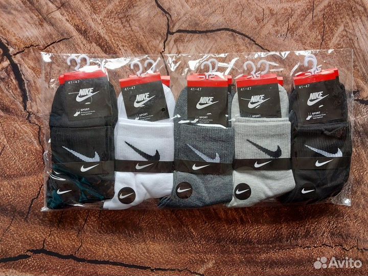 Носки Nike Fila Puma Reebok