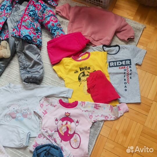 Детские вещи пакетом 74 80 86