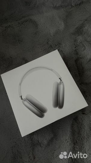 Наушники air pods max silver (space gray )