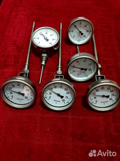 Термометры и монометры