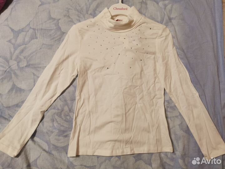 Водолазка на девочку 140