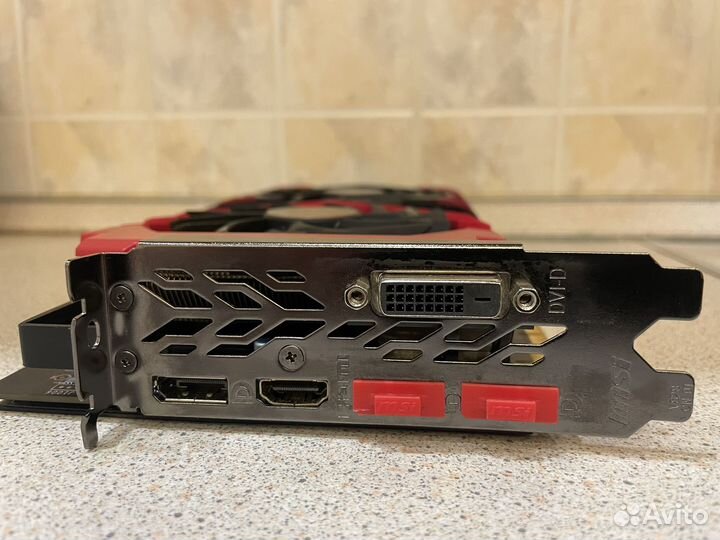 Видеокарта gtx 1060 6gb MSI gaming X