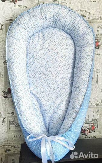 Кокон кроватка гнездо доя новорожденных и до 2 лет