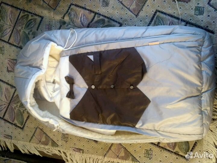 Конверт зимний для выписки