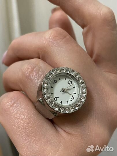 Кольцо- часы