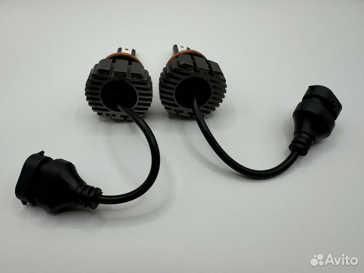 Яркие LED лампы Н11 на 42 вата. 2 шт. 12V