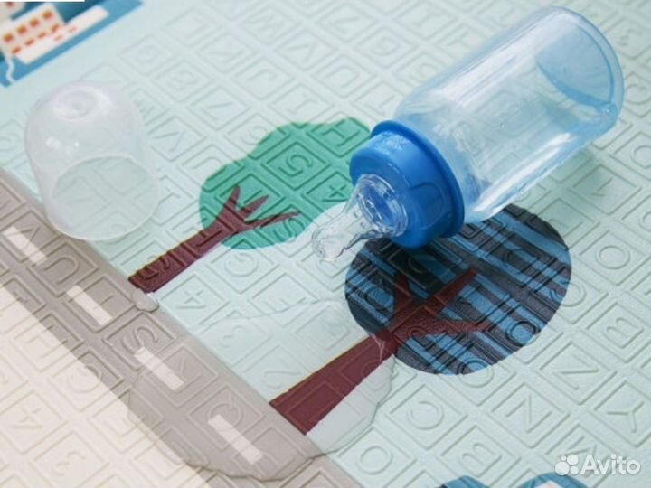 Складной детский двухсторонний коврик