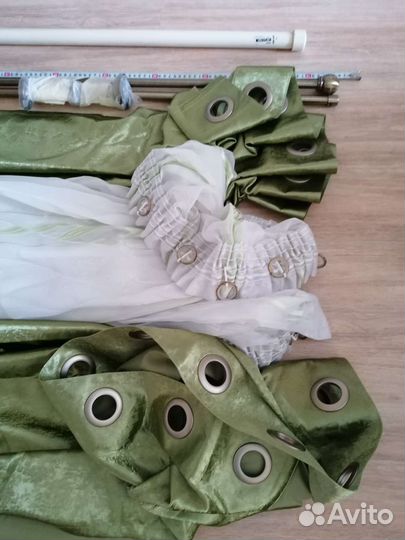 Шторы и карнизы бу