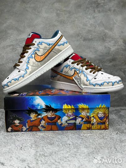 Кроссовки Nike Dunk Dragon Ball Жемчуг дракона