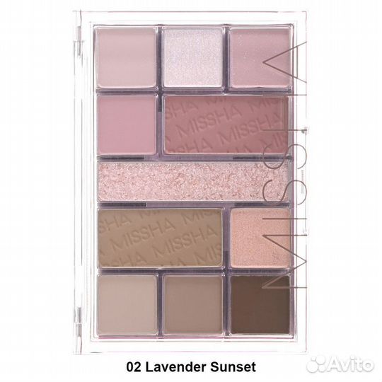 Missha Палетка теней для глаз Mood Moment Palette