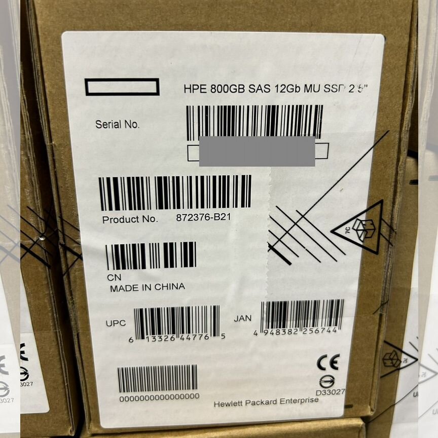 [872376-B21] Жесткий Диск Hp Ssd 800gb872506-001