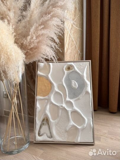 Интерьерная картина объемная в раме 55х75