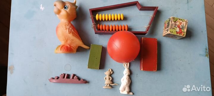 Детские игрушки из СССР