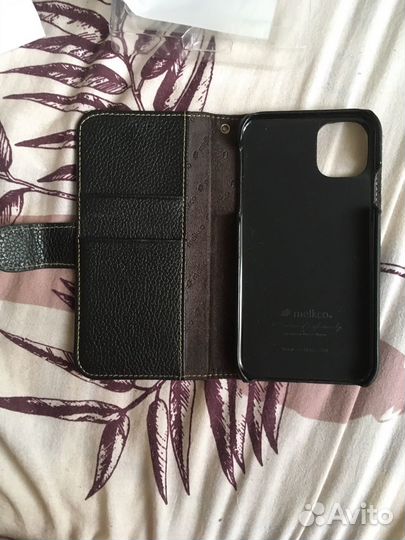 Кожаный чехол iPhone 11