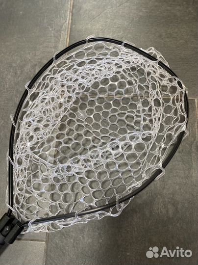 Подсачек силиконовый форелевый новый, 80см