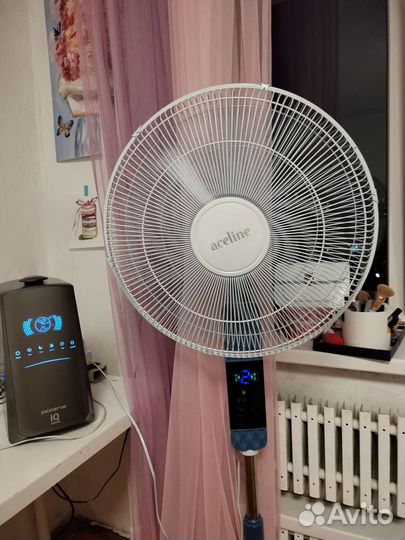 Вентилятор напольный с пультом, Aceline SFJ-1875RC