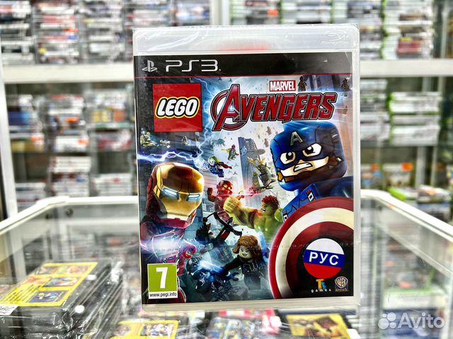 Lego Marvel Мстители PS 3 Новый