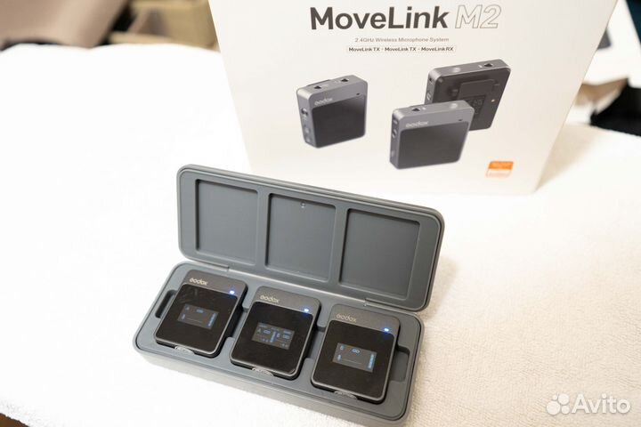 Godox MoveLink M2 Беспроводной петличный микрофон