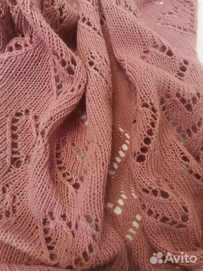 Плед детский вязаный ручная работа в коляску