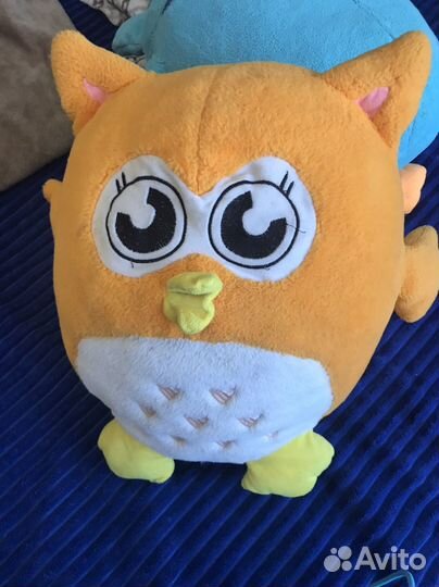 Игрушка сова 3в1 с пледом