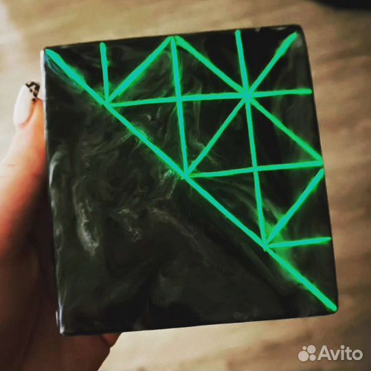 Портсигар из эпоксидной смолы