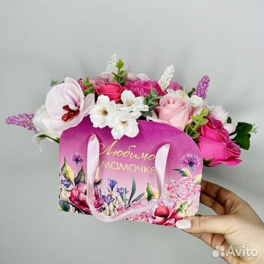 Цветы на мыльной основе