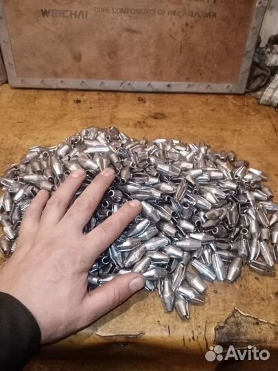 Грузила разъёмные рыболовные