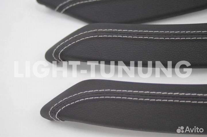 Ручки дверей Веста в коже